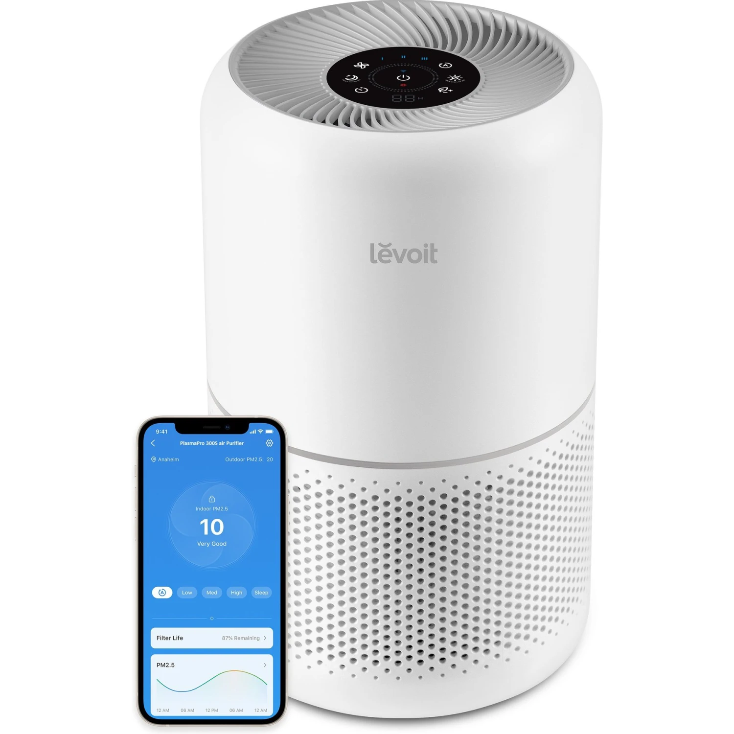 LEVOIT PlasmaPro 300S Smart True HEPA Smart Air Purifier & Bonus Filter 1 LEVOIT PlasmaPro 300S Smart True HEPA Smart Air Purifier & Bonus Filter