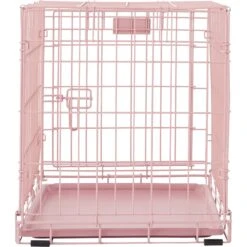 MidWest ICrate Single Door Collapsible Wire Dog Crate, Pink, 24 Inch -PetSafe Kong Shop 74290 PT6. AC SS1800 V1562173057