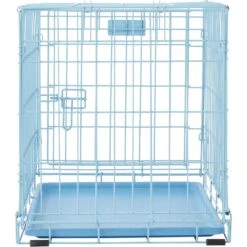 MidWest ICrate Single Door Collapsible Wire Dog Crate, Blue -PetSafe Kong Shop 74292 PT6. AC SS1800 V1562173099