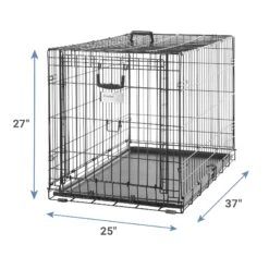 MidWest Ovation Single Door Collapsible Wire Dog Crate -PetSafe Kong Shop 74296 PT2. AC SS1800 V1586805328
