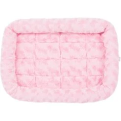 MidWest Quiet Time Fashion Plush Bolster Dog Crate Mat, Pink -PetSafe Kong Shop 74336 PT3. AC SS1800 V1542224586