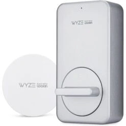 Wyze Keyless Bluetooth Enabled Smart Door Lock, Silver
