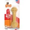 Nylabone Power Chew Barbell Peanut Butter Flavored Dog Chew Toy