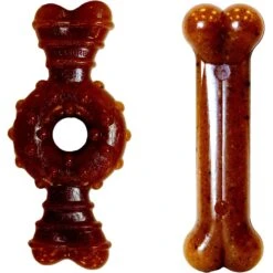 Nylabone Puppy Chew Ring Bone & Toy Twin Pack -PetSafe Kong Shop 74603 PT6. AC SS1800 V1693418756