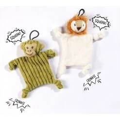 Petique Mini Flying Hemp Monkey & Lion Plush Dog Toy, 2 Count 8 Petique Mini Flying Hemp Monkey & Lion Plush Dog Toy, 2 Count -PetSafe Kong Shop 751678 PT2. AC SS1800 V1673467733
