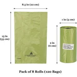 SunGrow Dog & Cat Poop Bags, Waste Disposal Rolls Refills, Unscented, 120 Count 5 SunGrow Dog & Cat Poop Bags, Waste Disposal Rolls Refills, Unscented, 120 Count -PetSafe Kong Shop 753062 PT2. AC SS1800 V1673451376