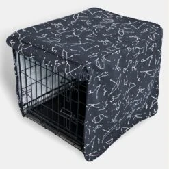 Molly Mutt Dog Crate Cover, Rocketman