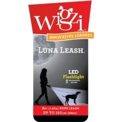 Wigzi Luna Dog Leash, Black, Large -PetSafe Kong Shop 766758 PT5. AC SS1800 V1675439170