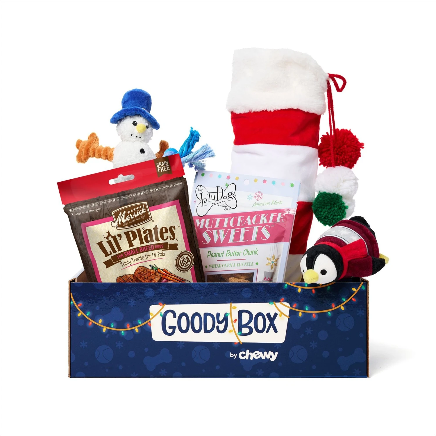 Goody Box Holiday Dog Toys & Treats 1 Goody Box Holiday Dog Toys & Treats