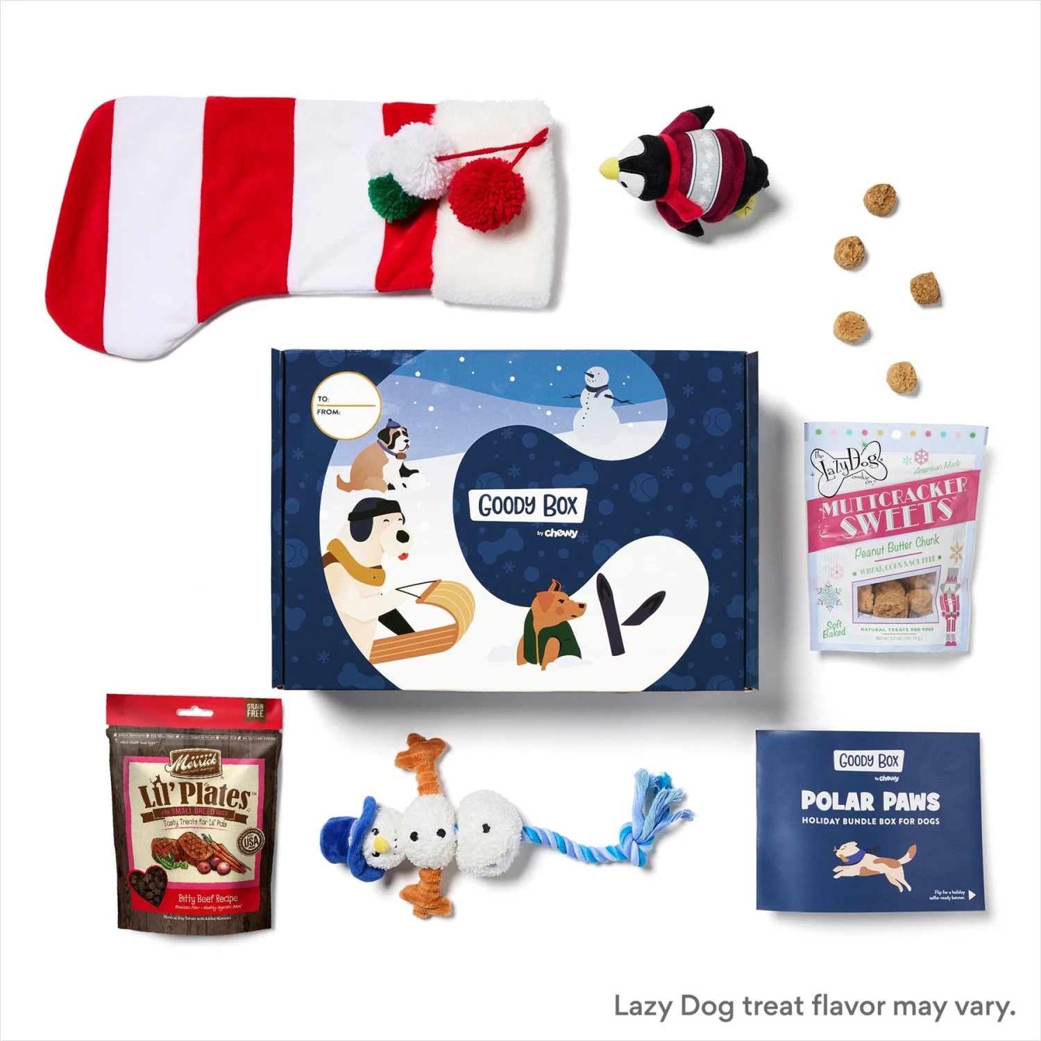 Goody Box Holiday Dog Toys & Treats 2 Goody Box Holiday Dog Toys & Treats - Image 2