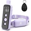 Bousnic Waterproof Rechargeable Electric With Remote Training Dog Collar