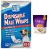 OUT! Disposable Male Dog Wraps & Fruitables Pumpkin & Blueberry Flavor Dog Treats