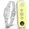 Bousnic 1000-ft Remote Waterproof Rechargeable Shock Training Dog Collar Kit, Yellow
