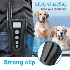 Casfuy 1000-ft Remote Rechargeable Waterproof Electric Dog Training Collar, Black, 2 Count -PetSafe Kong Shop 778702 PT6. AC SS1800 V1701882565