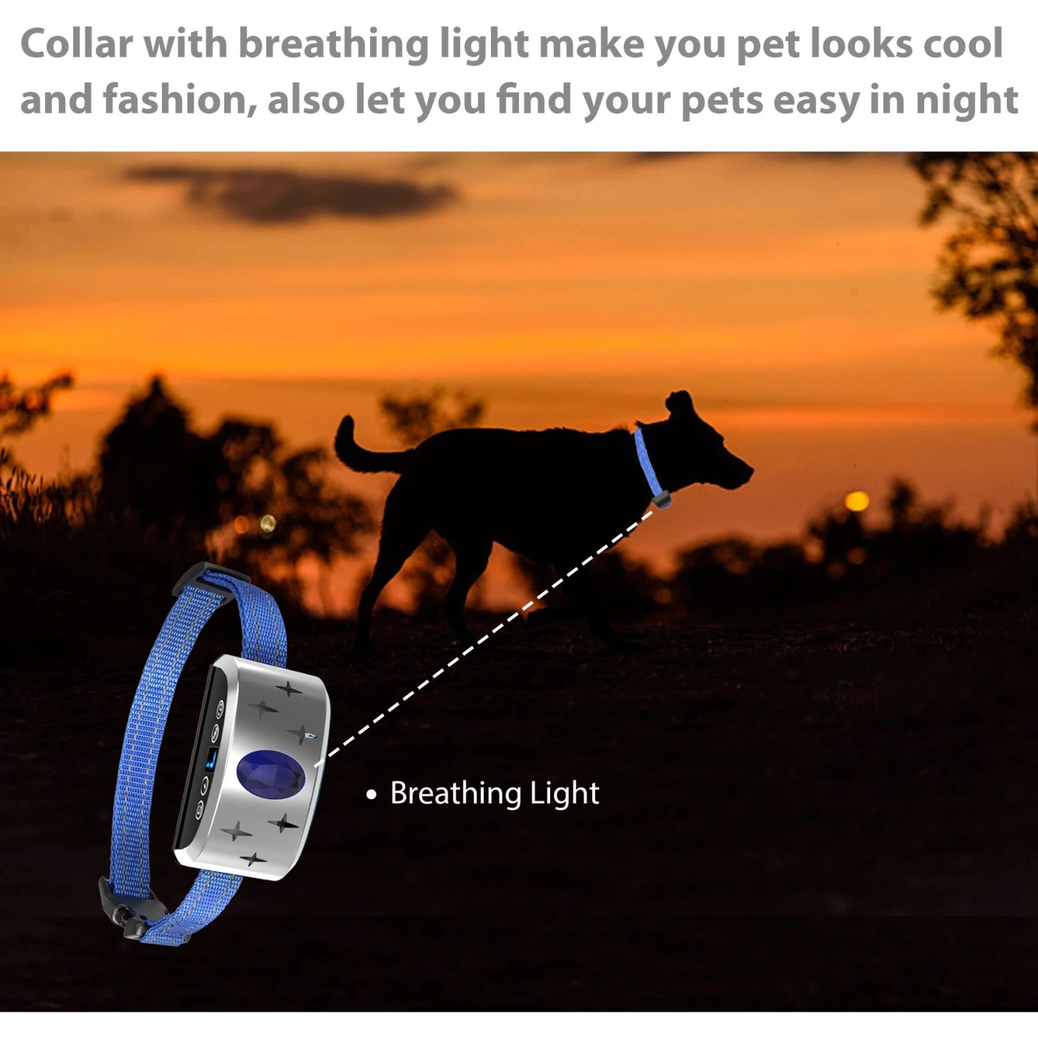 Petdiary B340 Rechargeable Dog Bark Collar, Small 3 Petdiary B340 Rechargeable Dog Bark Collar, Small - Image 3