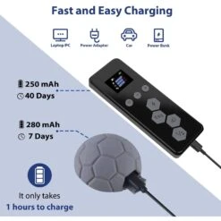 Petdiary T260 Static Remote Rechargeable Dog Training Collar, Black, Small -PetSafe Kong Shop 778974 PT6. AC SS1800 V1680644635