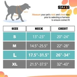 Jespet Goopaws Adjustable Padded Easy Control Lightweight Reflective Dog Harness -PetSafe Kong Shop 779518 PT2. AC SS1800 V1679943750