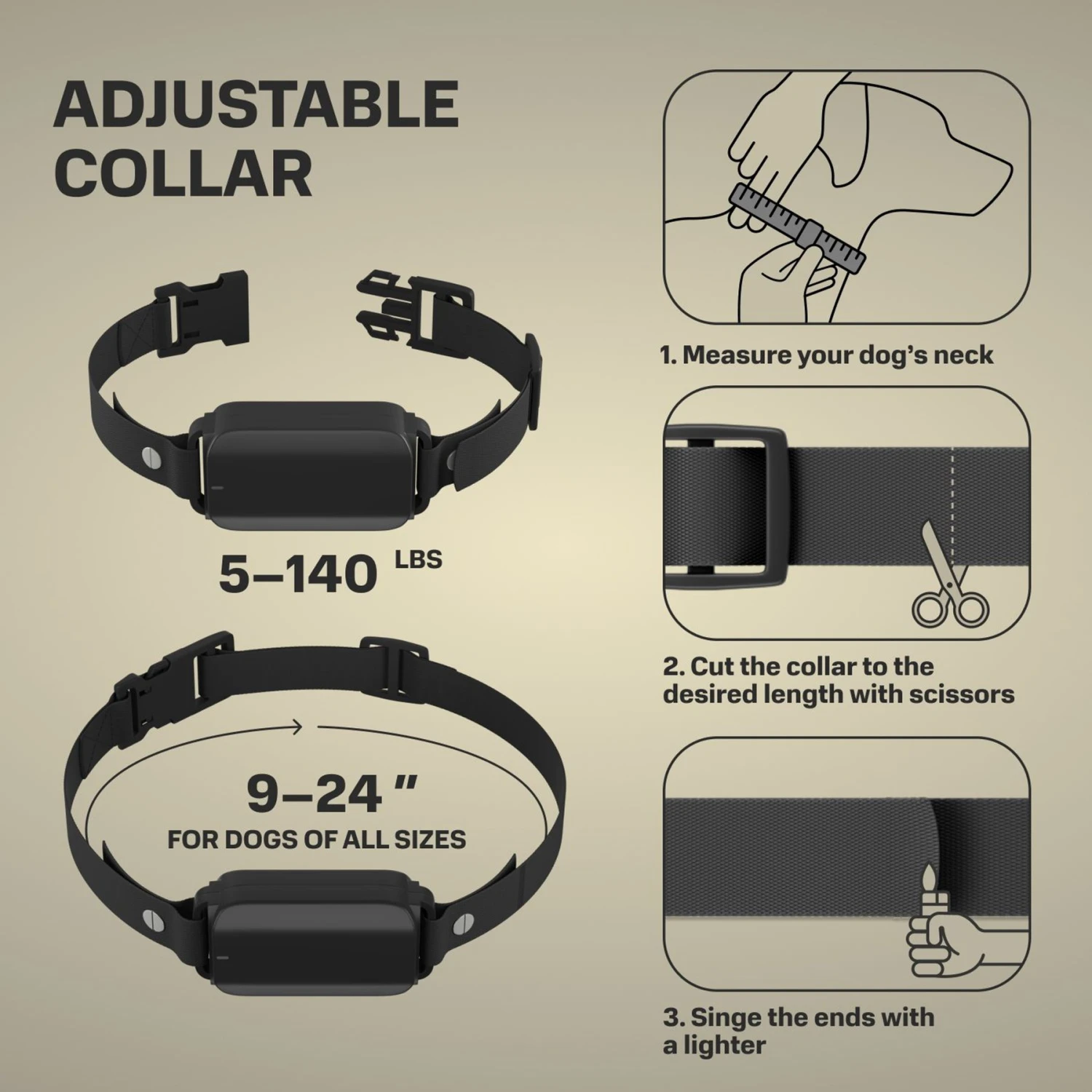 PetSpy N20 1600-ft Easy & Effective Adjustable Waterproof Remote Dog Training Collar 4 PetSpy N20 1600-ft Easy & Effective Adjustable Waterproof Remote Dog Training Collar - Image 4