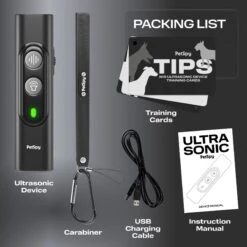 PetSpy N10 Ultrasonic Dog Barking Deterrent, Black -PetSafe Kong Shop 783006 PT5. AC SS1800 V1680291101