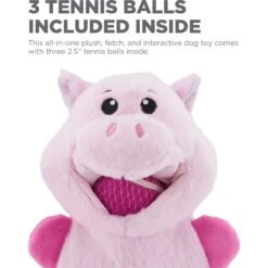 Outward Hound Ball Hogz Piggy Hide & Seek With Tennis Balls Dog Toy, Pink 12 Outward Hound Ball Hogz Piggy Hide & Seek With Tennis Balls Dog Toy, Pink -PetSafe Kong Shop 786366 PT4. AC SS1800 V1682620821