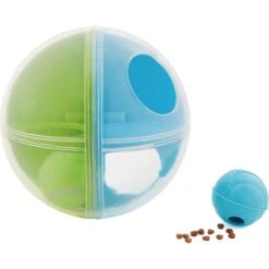 Outward Hound A-Maze Ball Puzzle & Treat Maze Interactive Dog Toy, Green