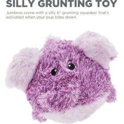 Outward Hound Jumbros Elephant Grunting Ball Dog Toy, Purple, Medium 10 Outward Hound Jumbros Elephant Grunting Ball Dog Toy, Purple, Medium -PetSafe Kong Shop 786542 PT2. AC SS1800 V1682628156