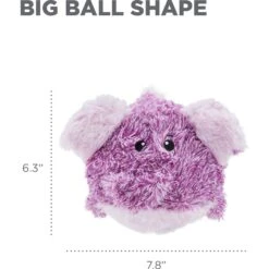 Outward Hound Jumbros Elephant Grunting Ball Dog Toy, Purple, Medium 13 Outward Hound Jumbros Elephant Grunting Ball Dog Toy, Purple, Medium -PetSafe Kong Shop 786542 PT5. AC SS1800 V1682619651