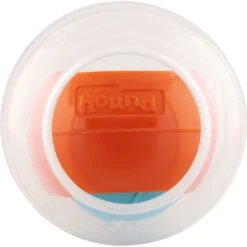 Outward Hound Dog Rumble Puzzle Ball Puzzle & Treat Maze Interactive Dog Toy, Orange