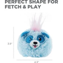 Outward Hound Reversi-Balls Panda Inside Reversible Plush Shell Spike Ball Dog Toy, Blue -PetSafe Kong Shop 786606 PT5. AC SS1800 V1682690599