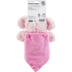 Outward Hound Blanket Buddies Pink Lamb Small Blacket Treat & Squeaky Dog Toy, Pink -PetSafe Kong Shop 786750 PT7. AC SS1800 V1682690565