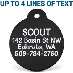 GoTags Handsome Mutha Fluffa Round Personalized Dog ID Tag 3 GoTags Handsome Mutha Fluffa Round Personalized Dog ID Tag -PetSafe Kong Shop 790542 PT1. AC SS1800 V1695754149