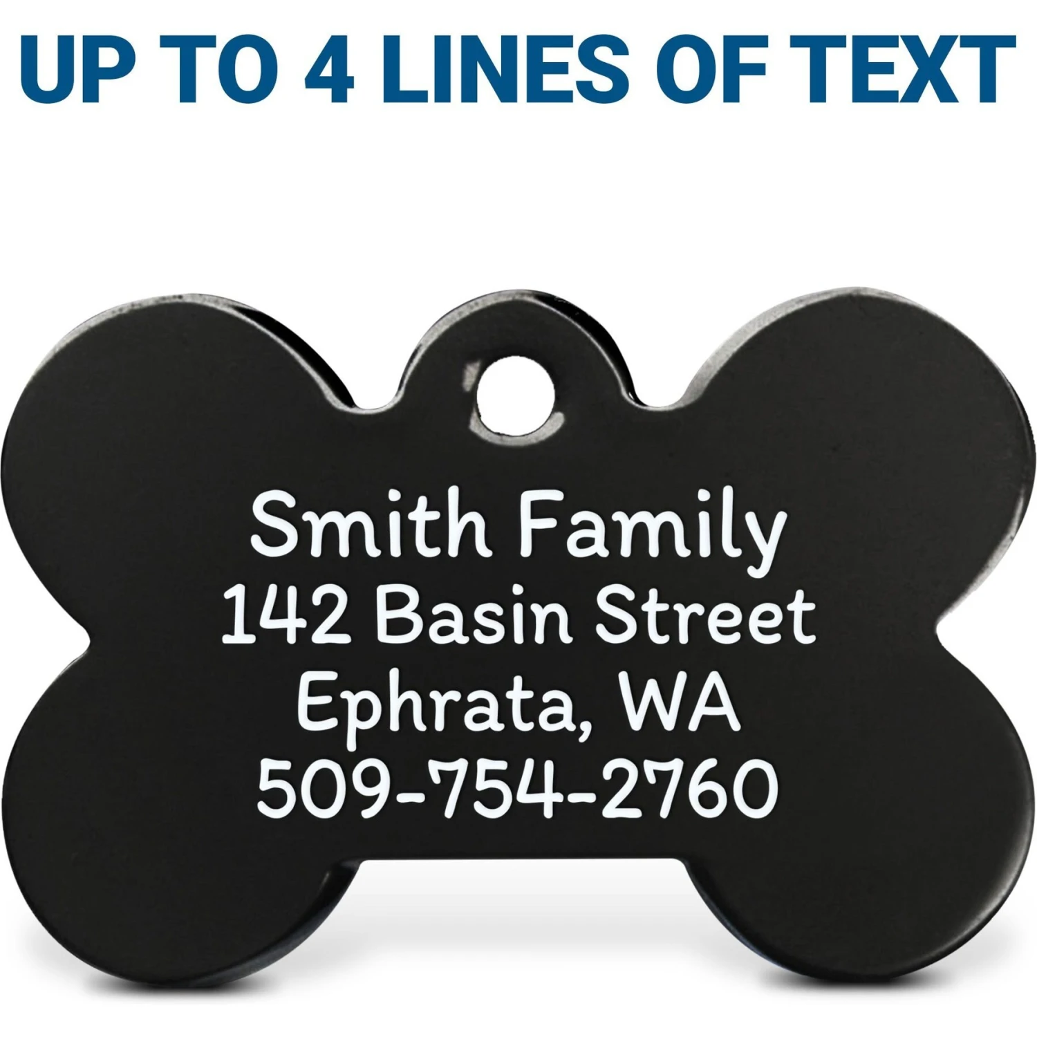 GoTags Oh Shit! I'm Lost Bone Personalized Dog ID Tag 2 GoTags Oh Shit! I'm Lost Bone Personalized Dog ID Tag - Image 2