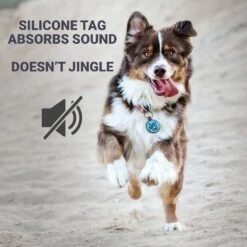 GoTags Silent Silicone Oh Shit! I'm Lost Personalized Dog ID Tag -PetSafe Kong Shop 790686 PT2. AC SS1800 V1681415570