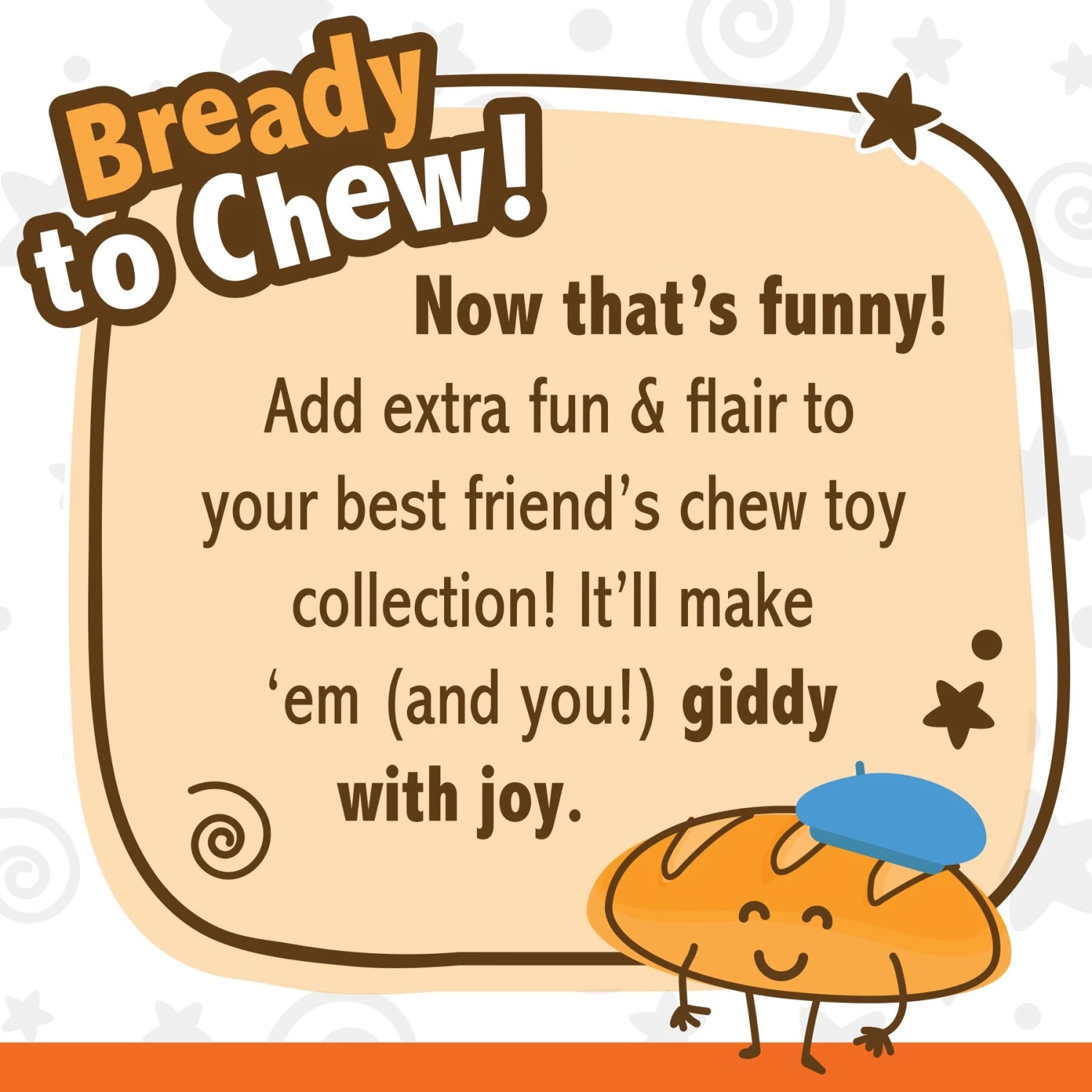 Nylabone Power Chew Baguette Dog Toy Chicken 6 Nylabone Power Chew Baguette Dog Toy Chicken - Image 6