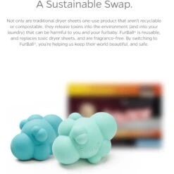 Pet Parents FurBall Laundry Pet Hair Remover, 2 Count -PetSafe Kong Shop 796558 PT3. AC SS1800 V1695756533