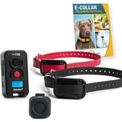 Educator FE-562B With Finger Button 2 Dog Remote Training System, Black