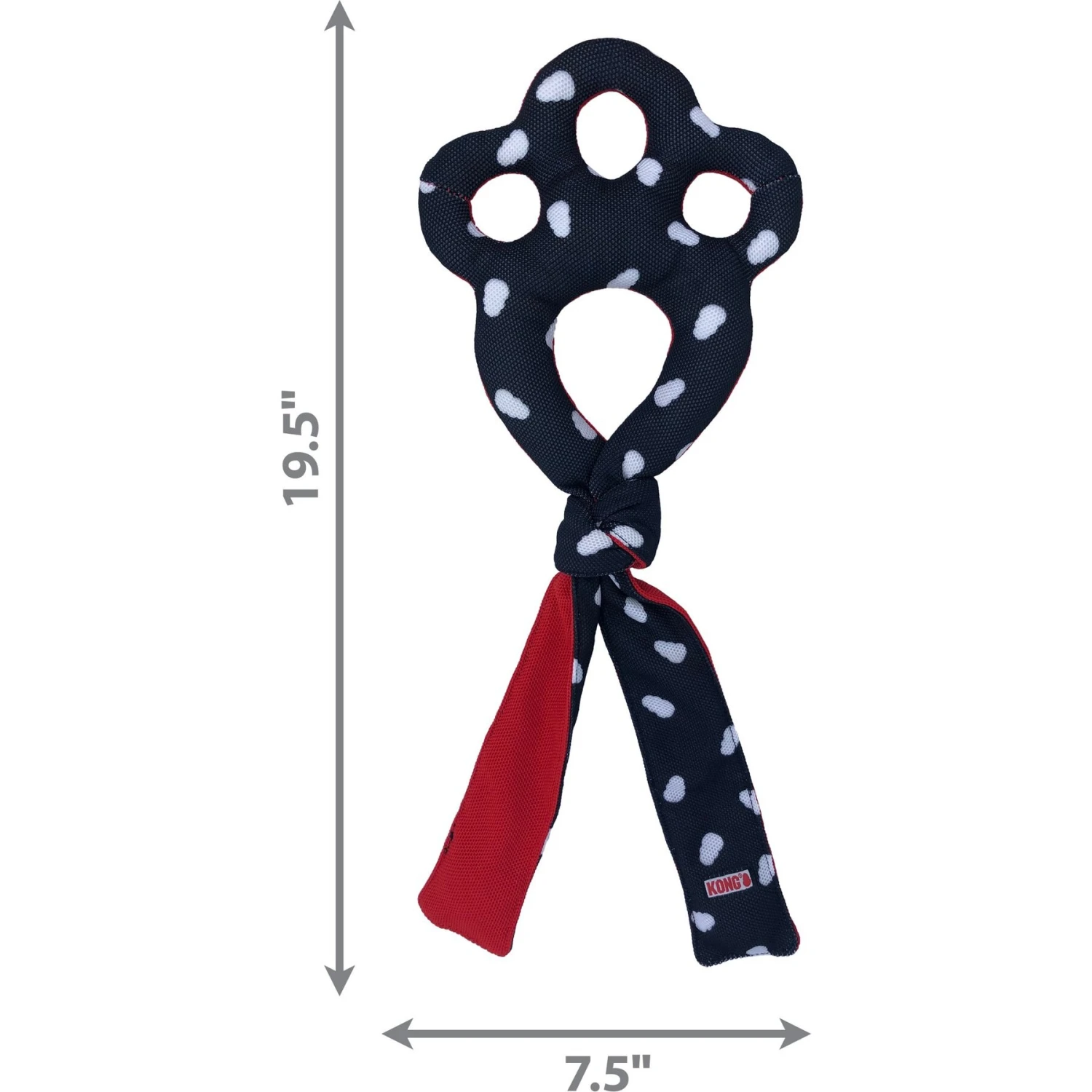 KONG Signature Chucker Print Dog Toy, Multicolor, Medium 2 KONG Signature Chucker Print Dog Toy, Multicolor, Medium - Image 2