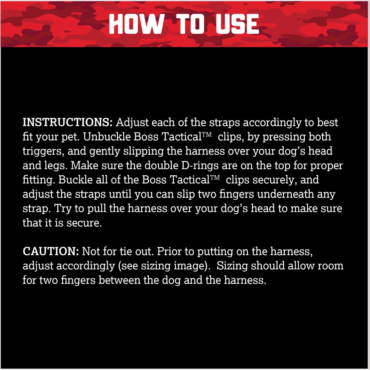 Boss Dog Dog Harness With Boss Clips 6 Boss Dog Dog Harness With Boss Clips - Image 6