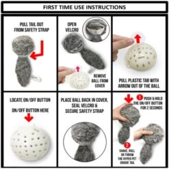 Hyper Pet Doggie Tail Interactive Dog Toy 15 Hyper Pet Doggie Tail Interactive Dog Toy -PetSafe Kong Shop 80151 PT7. AC SS1800 V1639090588