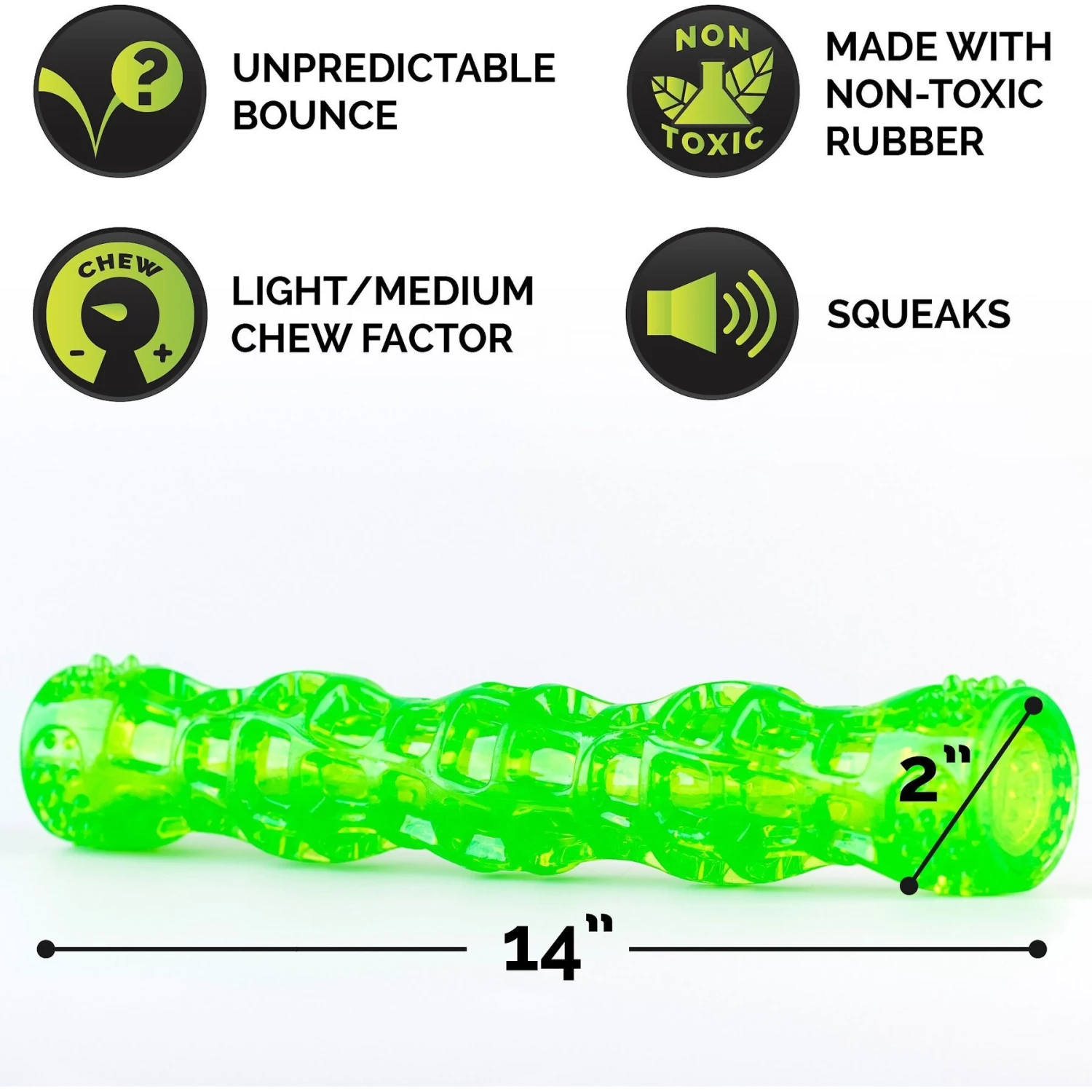 Hyper Pet Dura-Squeaks Dog Chew Toy 6 Hyper Pet Dura-Squeaks Dog Chew Toy - Image 6