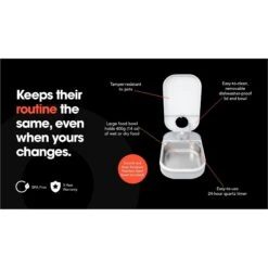 Closer Pets One-Meal Automatic Timed Dog & Cat Feeder -PetSafe Kong Shop 804102 PT2. AC SS1800 V1678741860