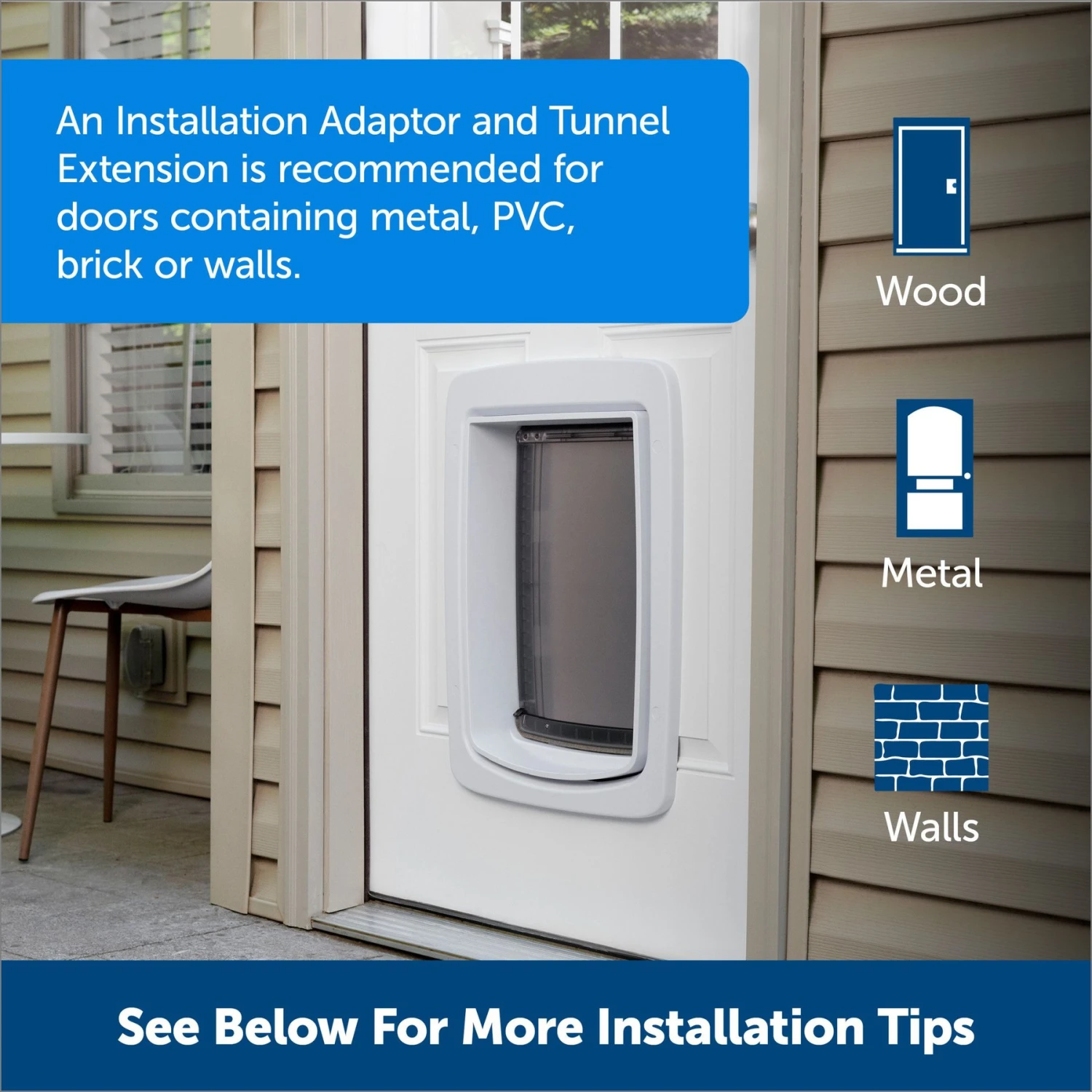 PetSafe Connected Smart Dog Door, White 7 PetSafe Connected Smart Dog Door, White - Image 7