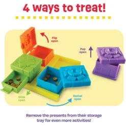 Brightkins Surprise Party! Puzzle Treat Dog Toy -PetSafe Kong Shop 805390 PT4. AC SS1800 V1682450539