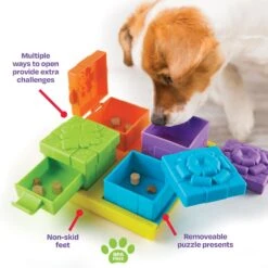 Brightkins Surprise Party! Puzzle Treat Dog Toy -PetSafe Kong Shop 805390 PT5. AC SS1800 V1682450420