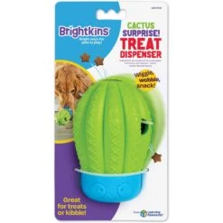 Brightkins Cactus Surprise! Treat Dispensing Dog Toy -PetSafe Kong Shop 805422 PT5. AC SS1800 V1682450398