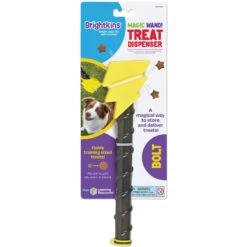 Brightkins Magic Wand! Bolt Treat Dispensing Dog Toy -PetSafe Kong Shop 805470 PT5. AC SS1800 V1682450451