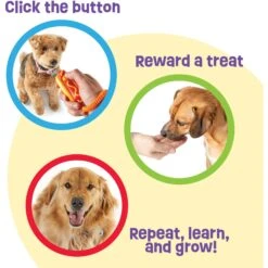 Brightkins Smarty Pooch Hot Dog Dog Training Clicker -PetSafe Kong Shop 805502 PT2. AC SS1800 V1679069470