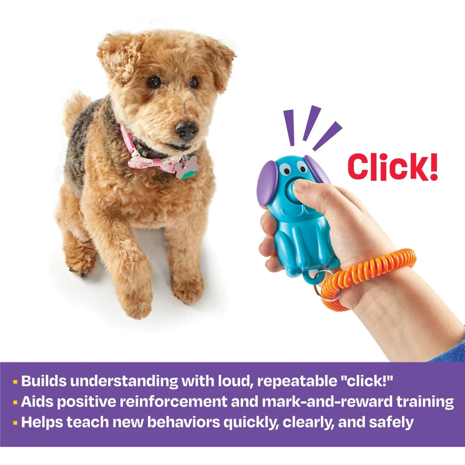 Brightkins Smarty Pooch Doggy Training Clicker 2 Brightkins Smarty Pooch Doggy Training Clicker - Image 2