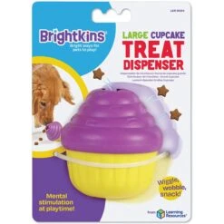 Brightkins Cupcake Treat Dispensing Dog Toy, Large -PetSafe Kong Shop 805534 PT5. AC SS1800 V1682450345