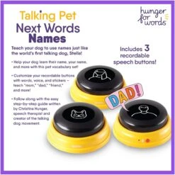 Hunger For Words Talking Pet Next Words: Names Dog Toy -PetSafe Kong Shop 805566 PT2. AC SS1800 V1679069473